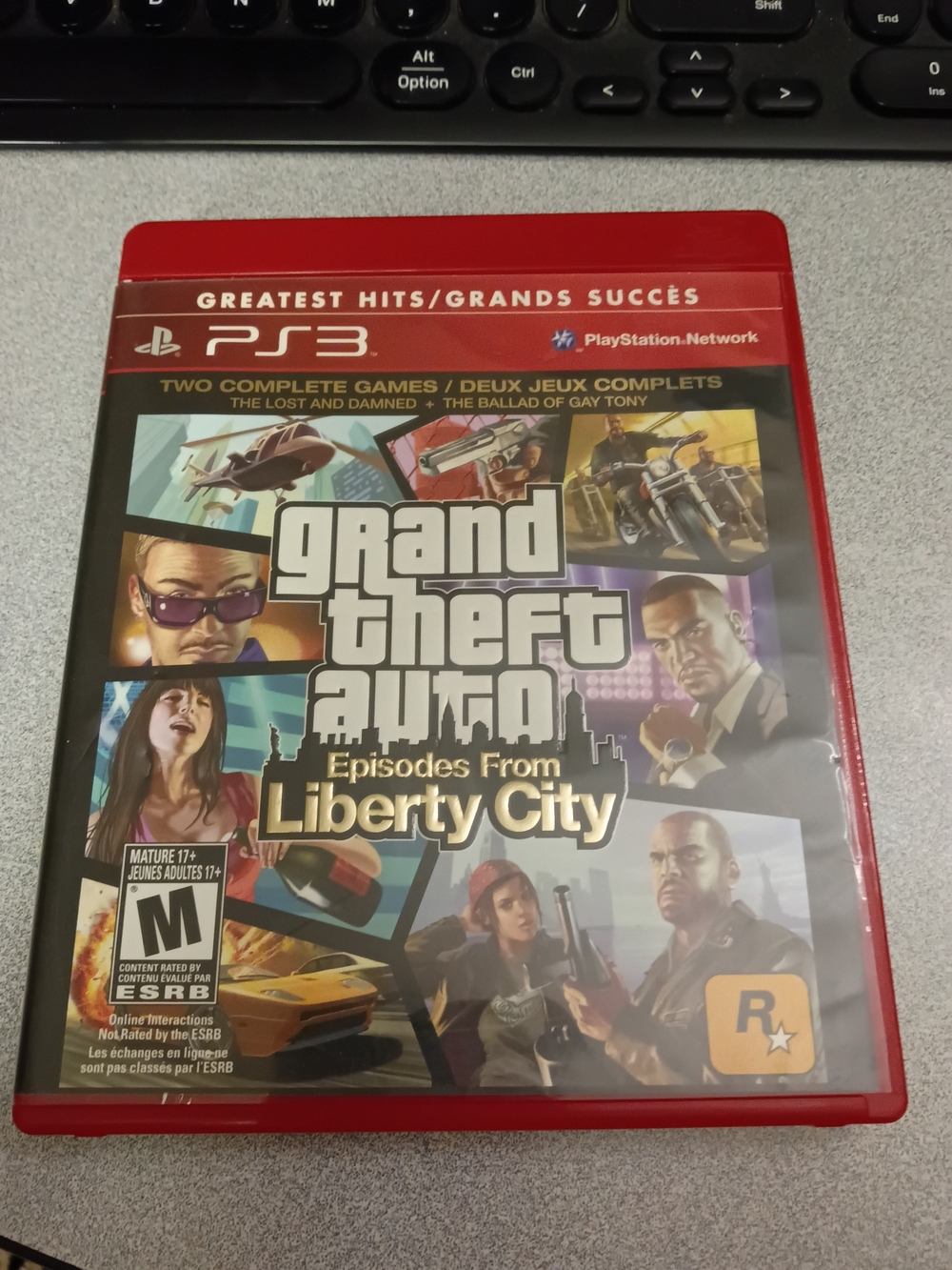 Grand Theft Auto: Episodes From Liberty City - Sony PlayStation 3 PS3 No Map